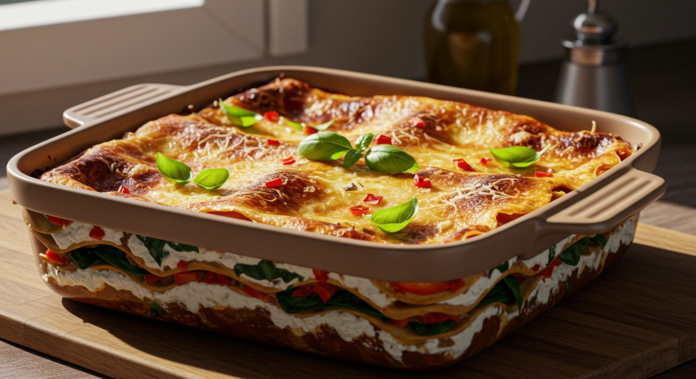 Best Homemade Vegetarian Lasagna - tertiary view